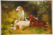 unknow artist Dogs 033 Sweden oil painting artist